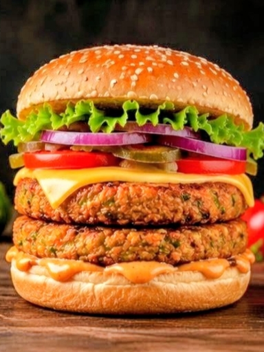 [JK-BG-006] Veggies King Burger By TPP