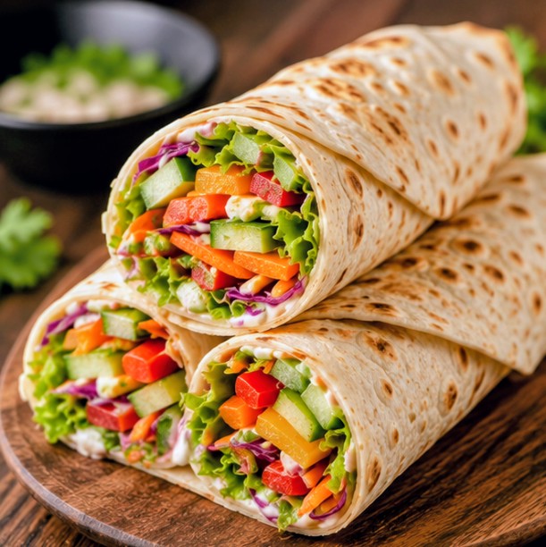 Veg Wrap By TPP