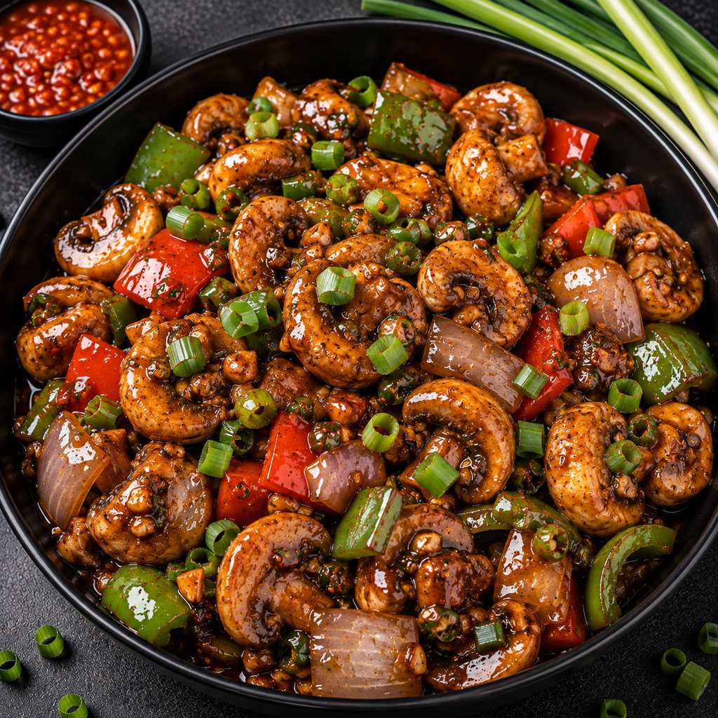 Mushroom Chilli