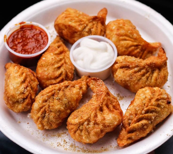 [JK-MM-006] Chicken Momo Fried