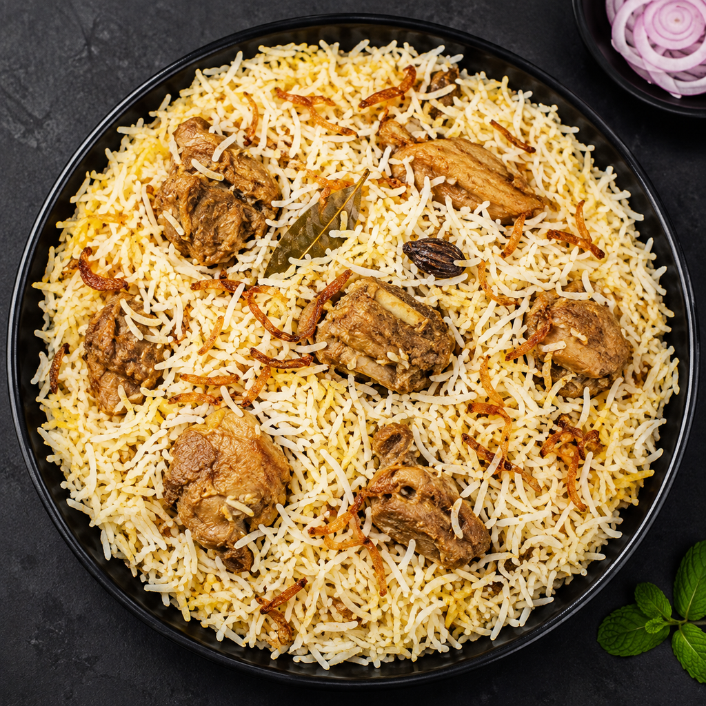 Muradabadi Chicken Biryani