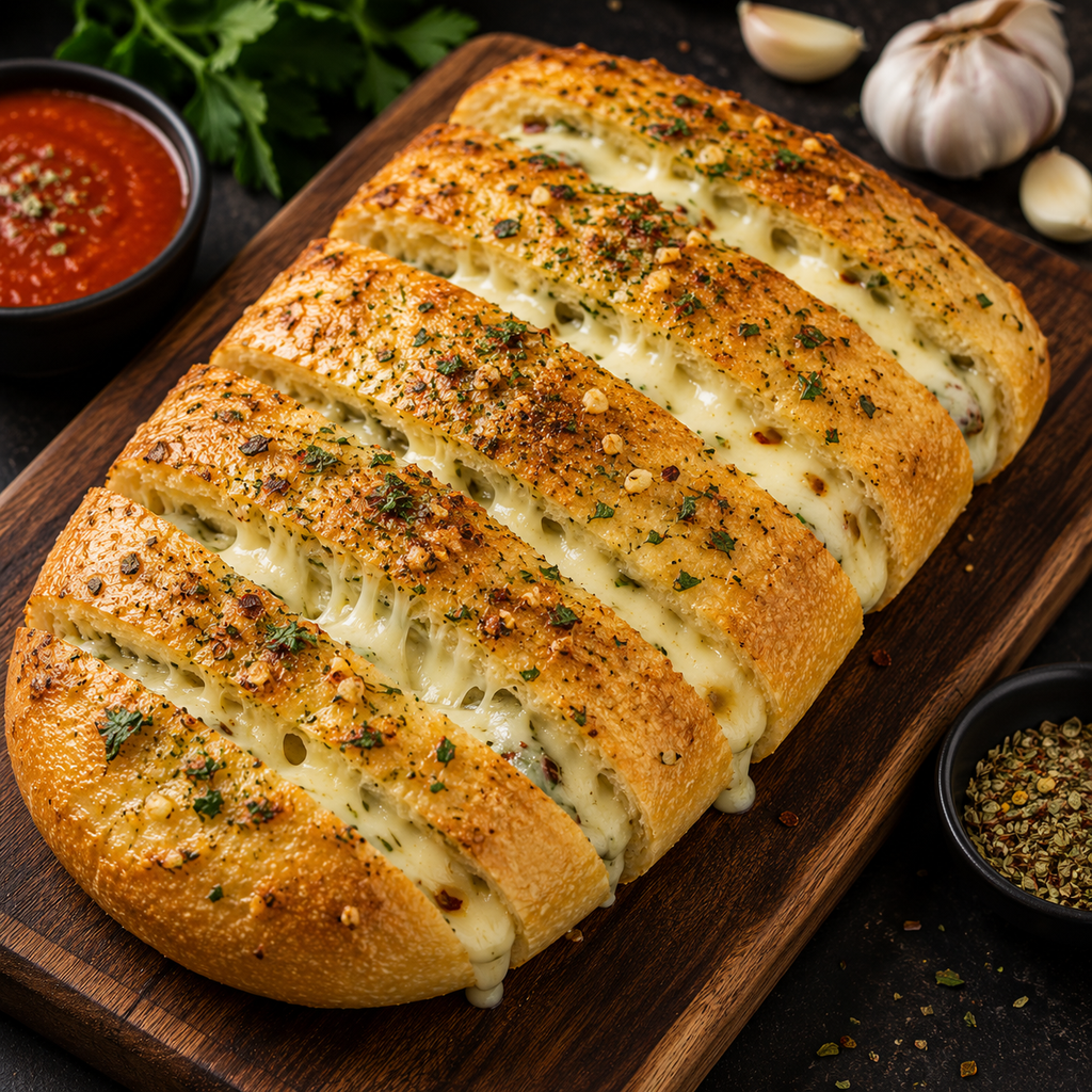 Stuffed Garlic Bread